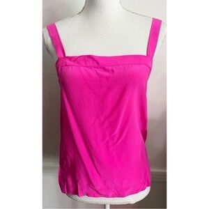 Umi Collections By Anne Crimmins • NWT Vintage Silk Bright Pink Women's Tank Top